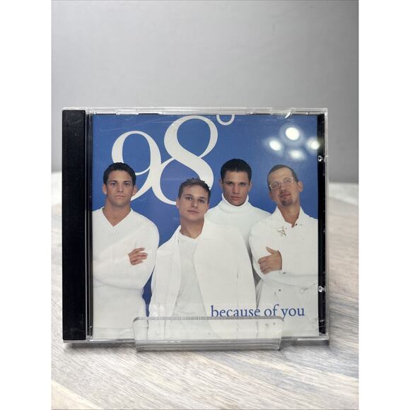 98 Degrees – Because of You (CD, 1998, Universal) - Picture 1 of 5